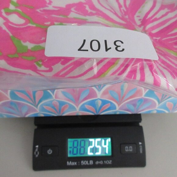 Lilly Pulitzer Georgia May Palazzo Pants Women Pink Floral Summer Pull On XS 254 - Picture 11 of 11